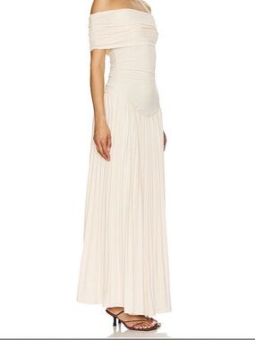 Lioness Field of Dreams Maxi Dress Oatmeal sz S NWT